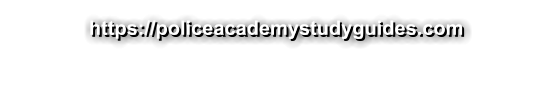 https://policeacademystudyguides.com